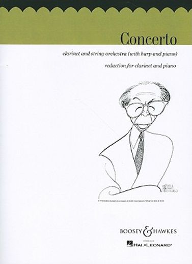 Concerto for Clarinet: Reduction for Clarinet and Piano New Edition (en Inglés)