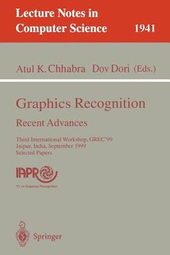 graphics recognition. recent advances (en Inglés)