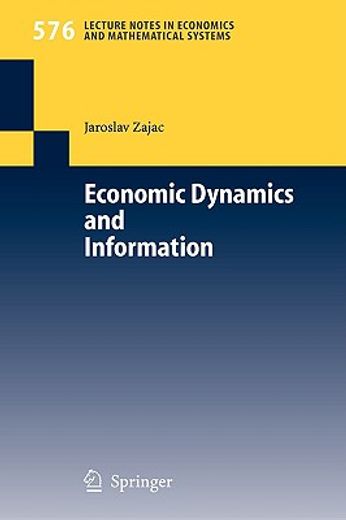 economic dynamics and information (en Inglés)