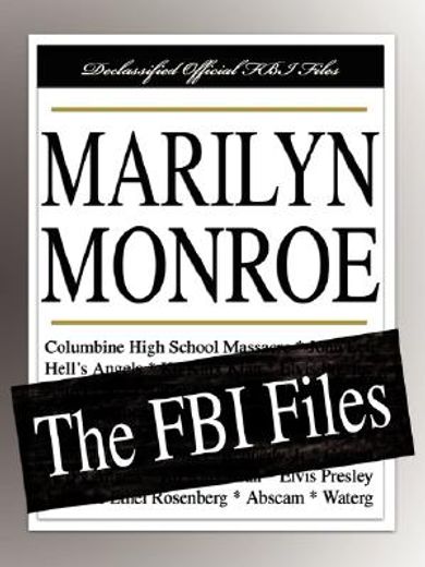 marilyn monroe,the fbi files