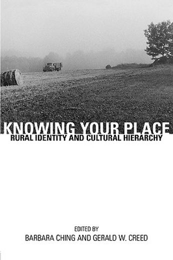 knowing your place,rural identity and cultural hierarchy