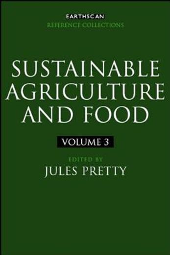Sustainable Agriculture and Food (in English)