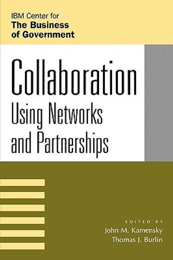 collaboration,using networks and partnerships