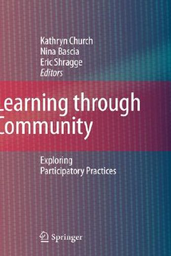 learning through community,exploring participatory practices