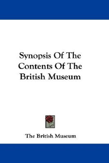 synopsis of the contents of the british
