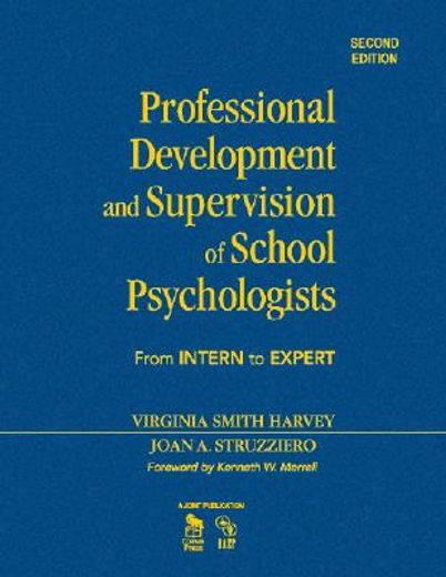 professional development and supervision of school psychologists,from intern to expert