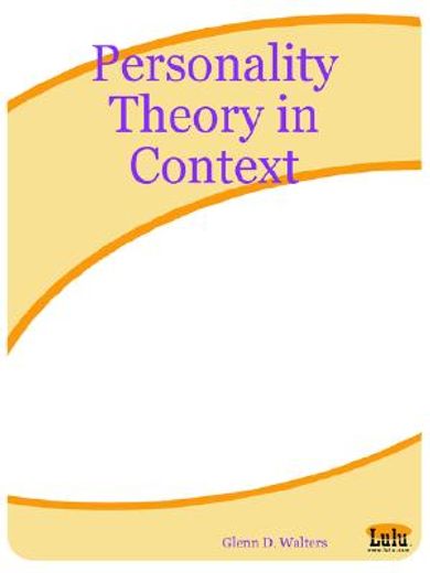 personality theory in context