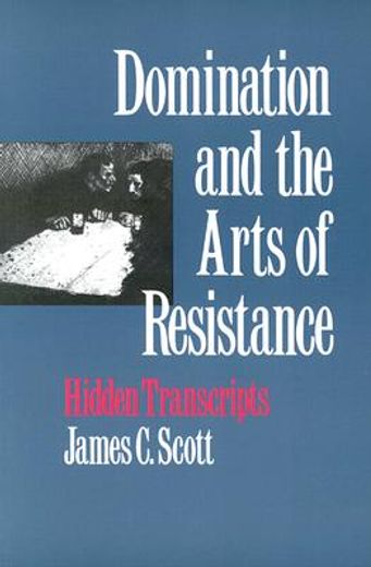 domination and the arts of resistance,hidden transcripts