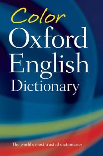 color oxford english dictionary (en Inglés)