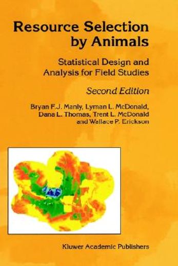 resource selection by animals,statistical design and analysis for field studies