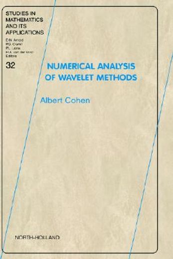 numerical analysis of wavelet methods