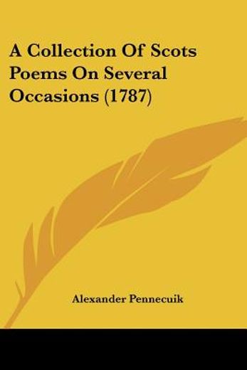 a collection of scots poems on several o