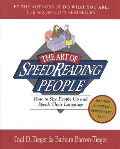 the art of speedreading people,how to size people up and speak their language