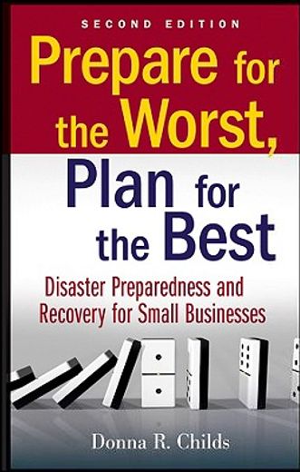 prepare for the worst, plan for the best,disaster preparedness and recovery for small businesses