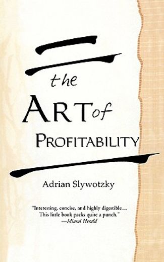 the art of profitabilty (en Inglés)
