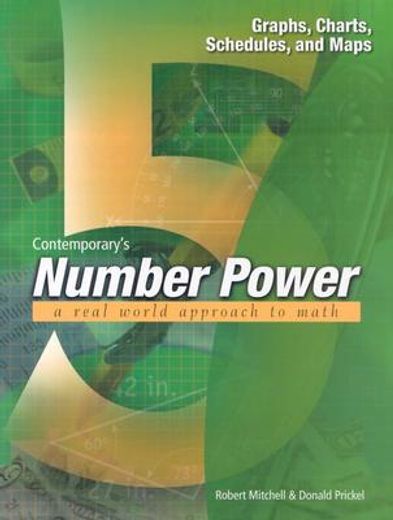 Libro contemporary´s number power 5,graphs, tables, schedules and maps ...