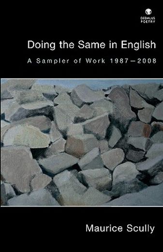 doing the same in english,a sampler of work, 1987-2008