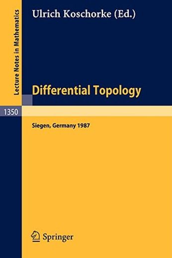 differential topology (en Inglés)