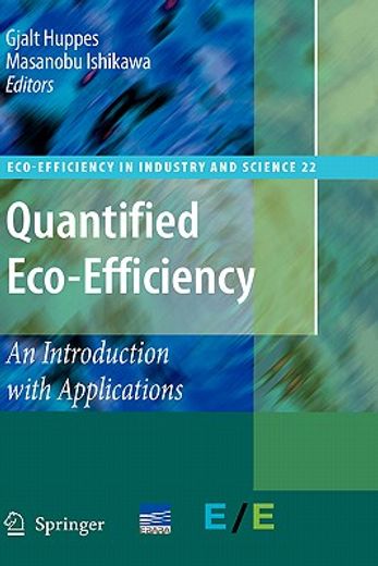 quantified eco-efficiency,an introduction with applications