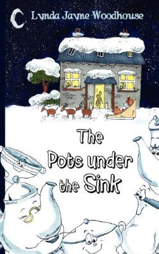 the pots under the sink