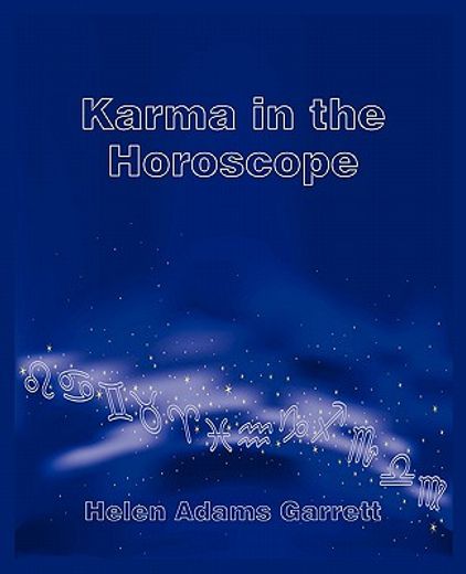 karma in the horoscope (in English)