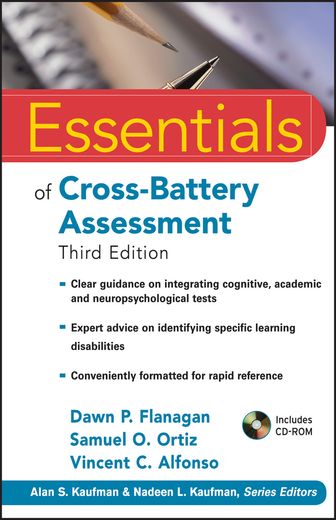 essentials of cross-battery assessment (en Inglés)