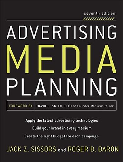 advertising media planning (in English)