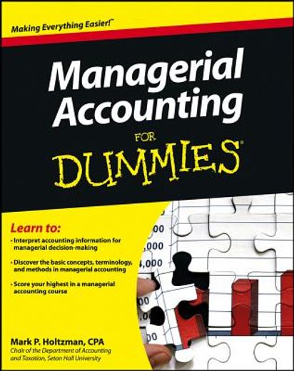 Managerial Accounting for Dummies (in English)