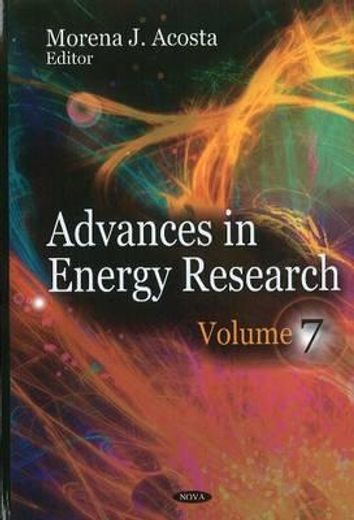 advances in energy research