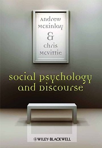 Social Psychology and Discourse (en Inglés)