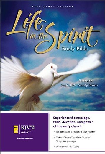 life in the spirit study bible,king james version (en Inglés)