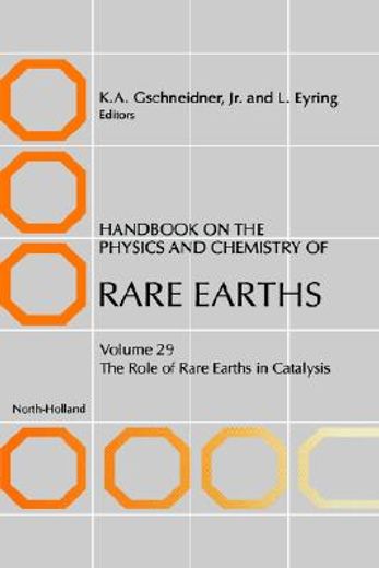 handbook on the physics and chemistry of rare earths,the role of rare earths in catalysis
