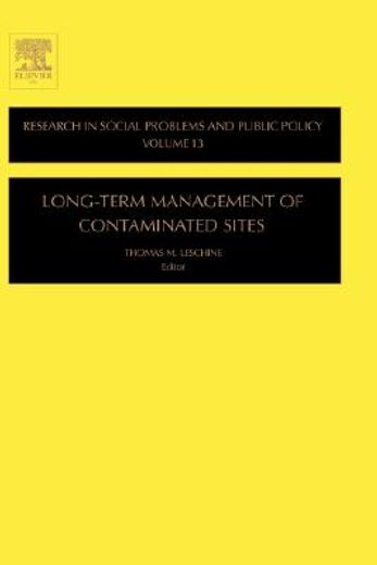 long-term management of contaminated sites