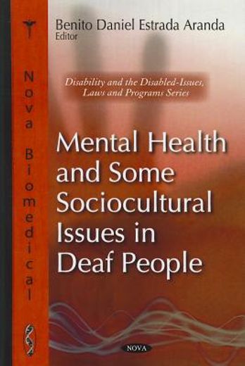 mental health and some sociocultural issues in deafness