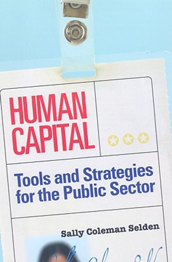 human capital,tools and strategies for the public sector