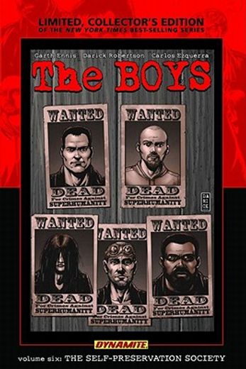 The Boys Volume 6: Self-Preservation Society Limited Edition (en Inglés)
