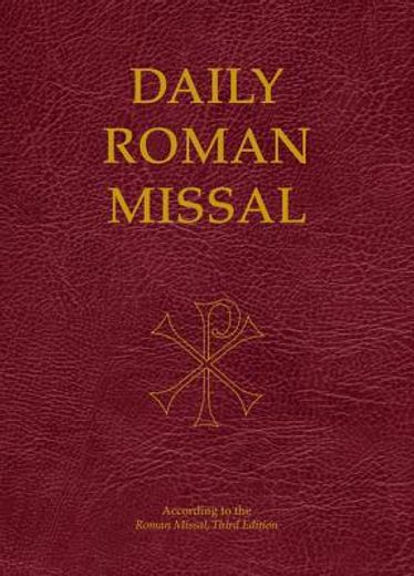 daily roman missal (in English)