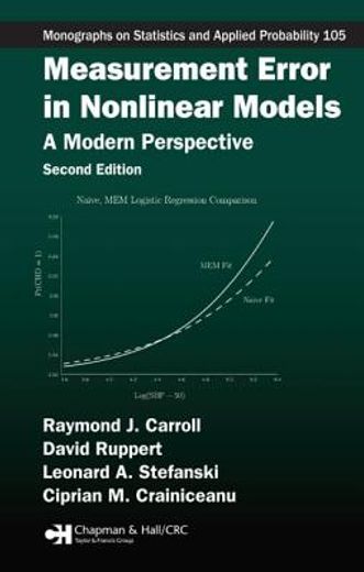 measurement error in nonlinear models,a modern perspective