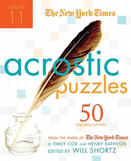 the new york times acrostic puzzles,50 challenging acrostics from the pages of the new york times