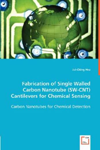 fabrication of single walled carbon nanotube (sw-cnt) cantilevers for chemical sensing,carbon nanotubes for chemical detection