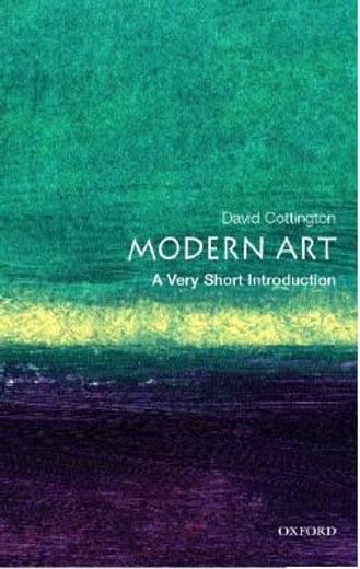 modern art,a very short introduction (en Inglés)