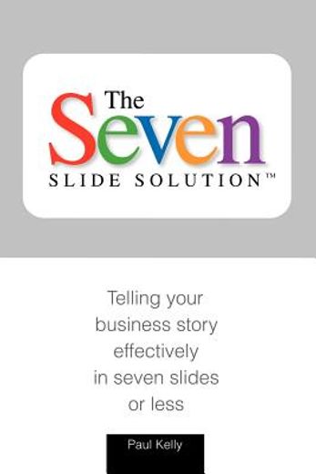 7-slide solution,telling your business story in 7 slides or less