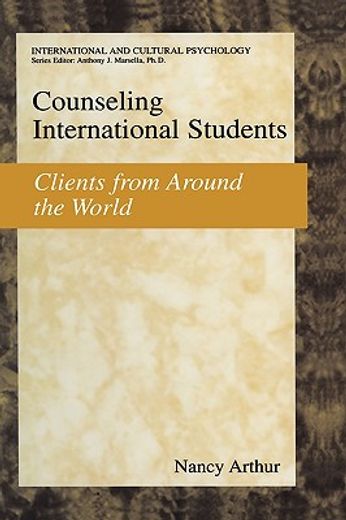 counseling international students (en Inglés)