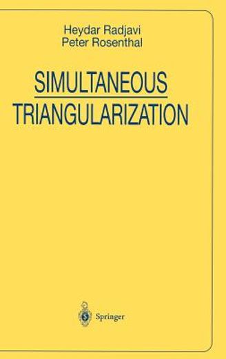 simultaneous triangularization (in English)