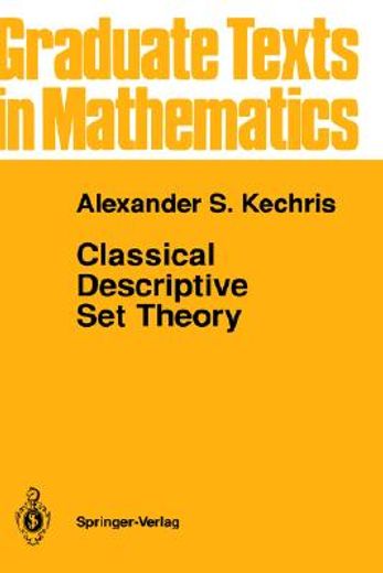 classical descriptive set theory