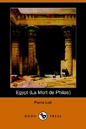 egypt/la mort de philae
