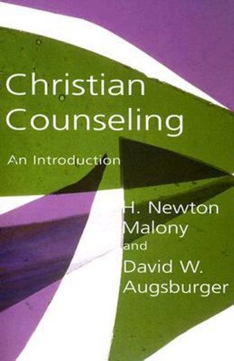 christian counseling,an introduction (en Inglés)