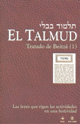 El Talmud (Vol. 8): Tratado de Beitza i