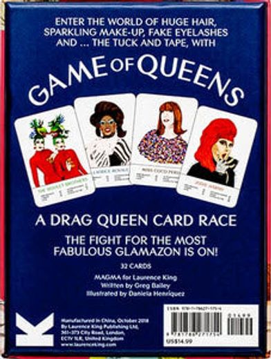 Game of Queens: A Drag Queen Card Race (en Inglés)