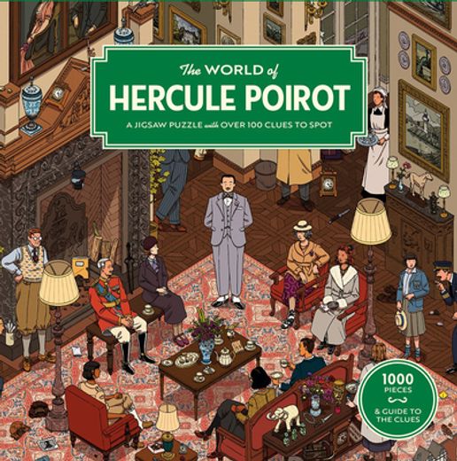 The World of Hercule Poirot 1000 Piece Puzzle: A 1000-Piece Jigsaw Puzzle (en Inglés)